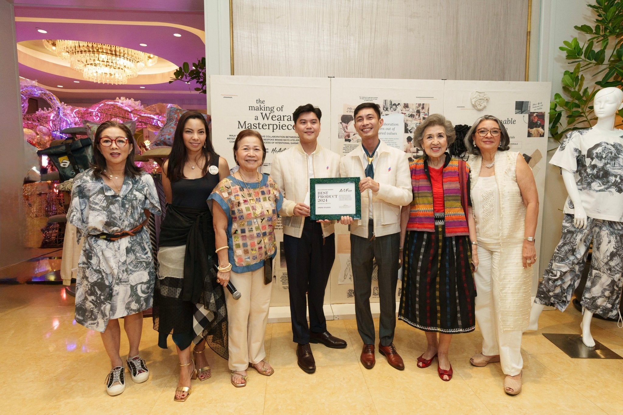 Emerie Studios Wins Best Product (Men's Fashion) at ArteFino Fair 2024 - Emerie Studios