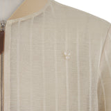 Catalino Barong Jacket in Piña Shifu Stripes, natural