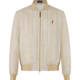 Catalino Barong Jacket in Piña Seda Sinuksok Flag, natural