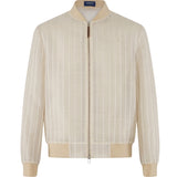 Catalino Barong Jacket in Piña Shifu Stripes, natural