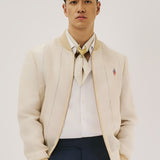 Brass Kalabaw & Linen Neckerchief Set, oat