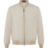 Emerie Studios - Catalino Barong Jacket in Piña Shifu Stripes, natural | modern contemporary barong