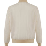 Emerie Studios - Catalino Barong Jacket in Piña Shifu Stripes, natural | modern contemporary barong