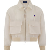 Emerie Studios - Crispiñano Barong Jacket (Cropped Length) in Piña Shifu, natural | modern contemporary barong