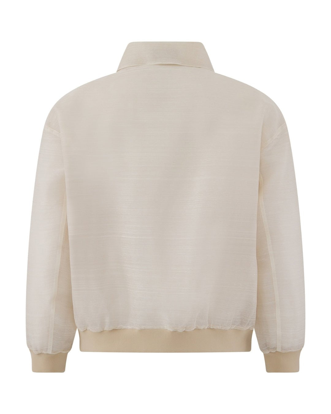 Emerie Studios - Crispiñano Barong Jacket (Regular Length) in Piña Shifu, natural | modern contemporary barong